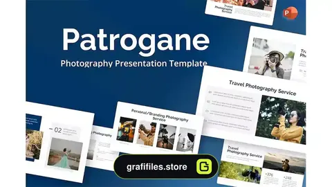 قالب پاورپوینت عکاسی مینیمال
