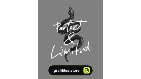 طرح وکتور خوشنویسی Perfect and limited edition calligraphy slogan