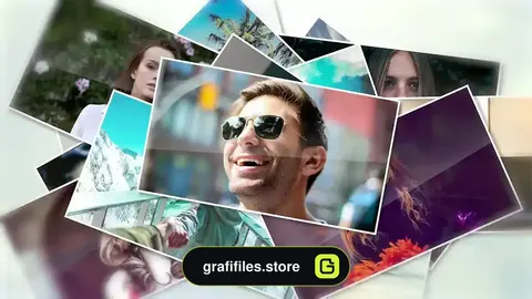 پروژه پریمیر نمایش لوگو با عکس