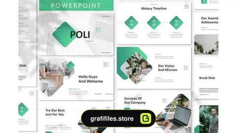 قالب پاورپوینت کسب و کار Pori