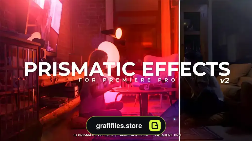 دانلود 18 پریست پریمیر افکت منشوری Prismatic Effects V2
