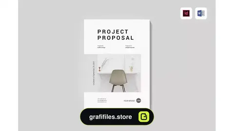 قالب ایندیزاین پروپوزال Proposal | MS Word & Indesign 7