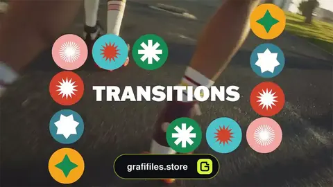 ترانزیشن پریمیر Retro Shapes Transitions