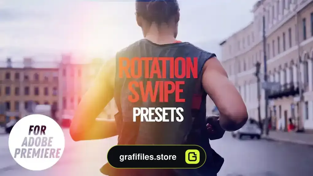 دانلود 14 پریست پریمیر چرخشی Rotation Swipe Presets