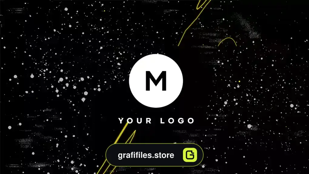 لوگو موشن پریمیر Scribble Grunge Logo