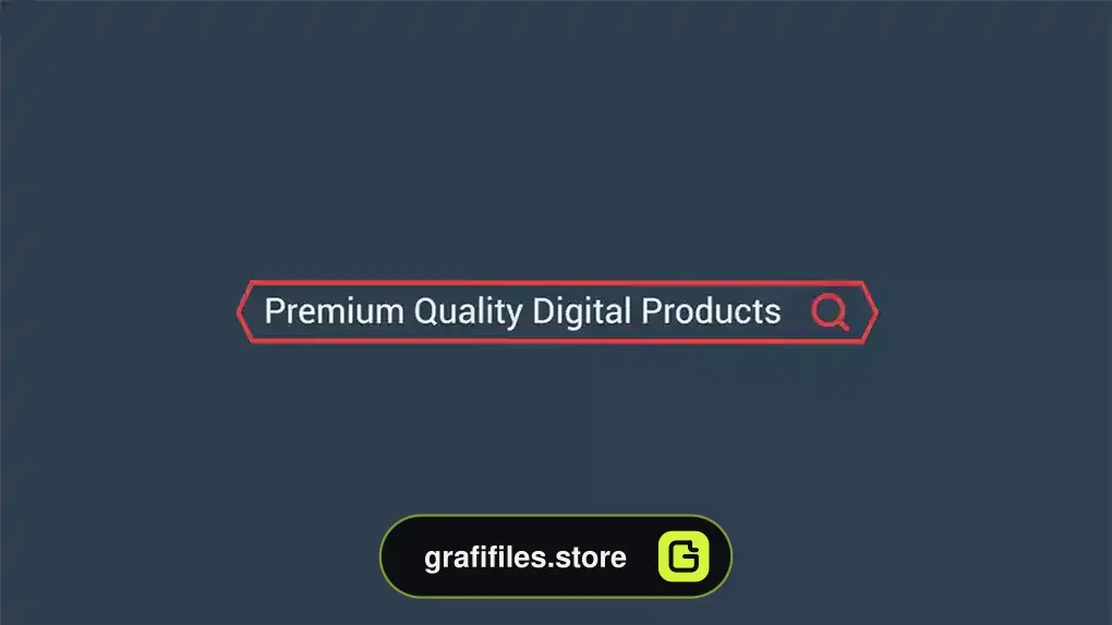 پروژه پریمیر لوگو جستجو Search Logo Opener