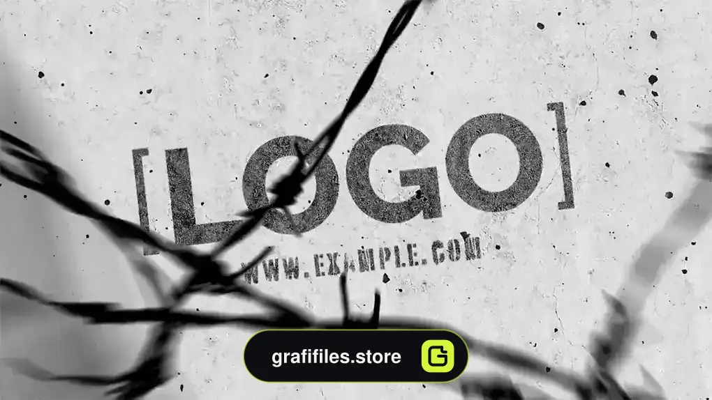 پروژه لوگو موشن پریمیر Shabby Logo