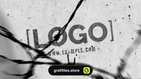 پروژه لوگو موشن پریمیر Shabby Logo