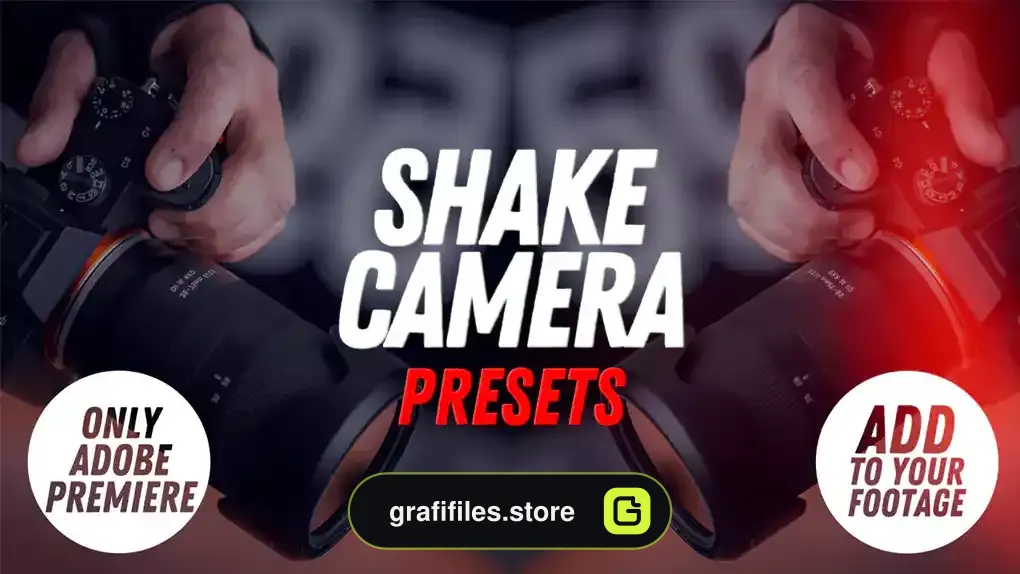پریست پریمیر افکت لرزش دوربین Shake Camera Presets Pack