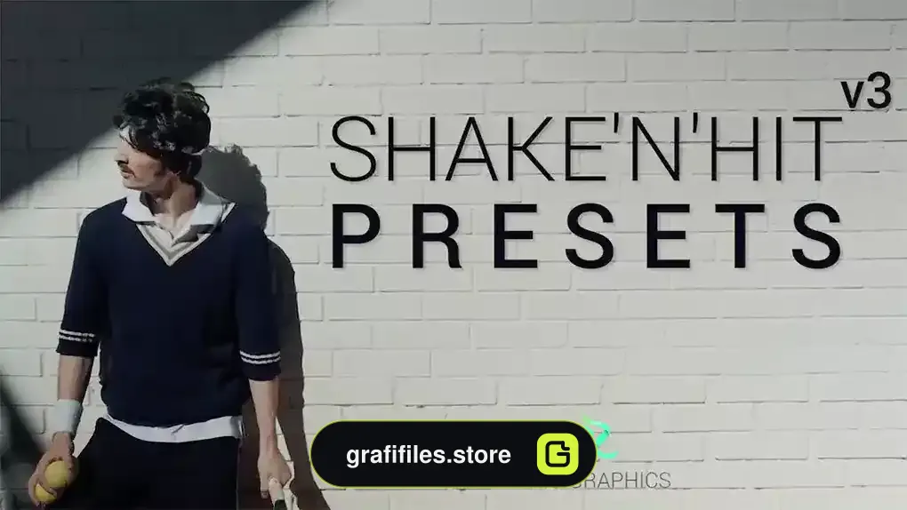پریست پریمیر تکان و لرزش دوربین Shake'n'Hit Presets V3