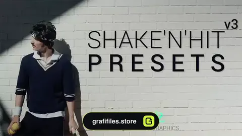 پریست پریمیر تکان و لرزش دوربین Shake'n'Hit Presets V3