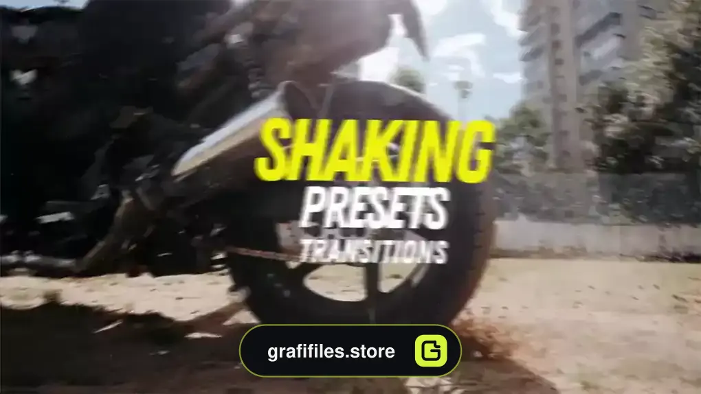 ترانزیشن پریمیر لرزش Shaking Presets Transitions