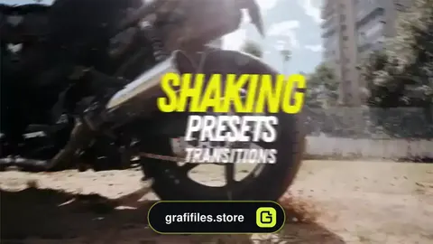 ترانزیشن پریمیر لرزش Shaking Presets Transitions