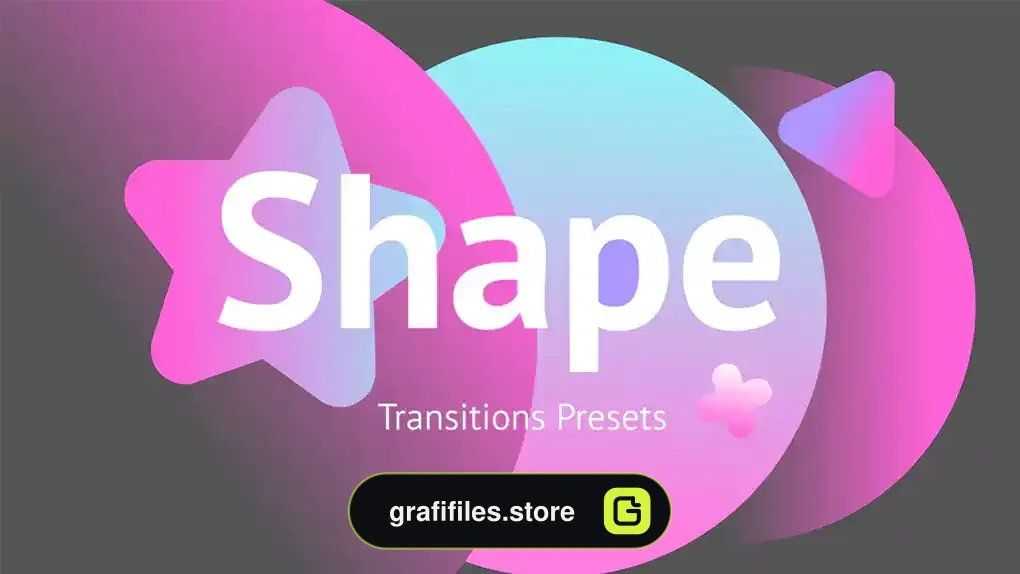 ترانزیشن پریمیر اشکال Shape Transitions Presets