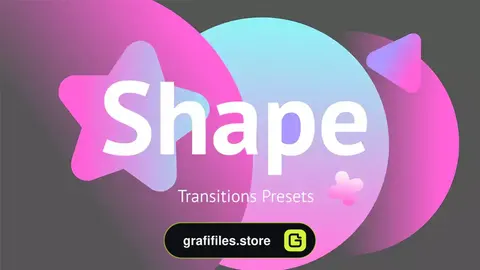 ترانزیشن پریمیر اشکال Shape Transitions Presets