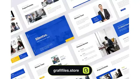قالب پاورپوینت کسب و کار Silentzo