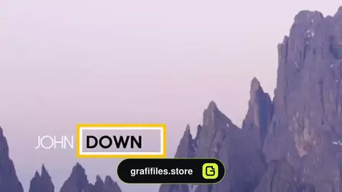 پروژه افترافکت زیرنویس Simple Lower Third