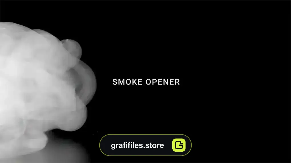 لوگو موشن دود پریمیر Smoke Opener