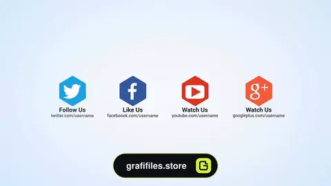 پروژه پریمیر اینترو شبکه اجتماعی Social Media Intro