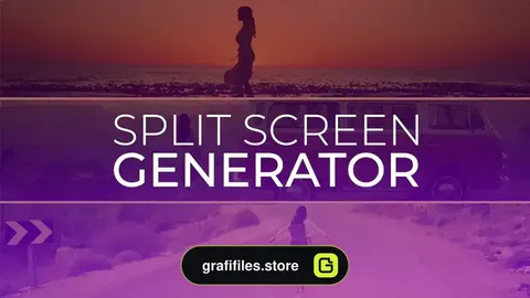 پریست پریمیر تقسیم صفحه نمایش Split Screen Generator