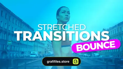 ترانزیشن پریمیر Stretched Bounce Transitions