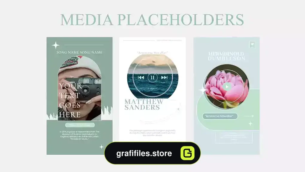 پروژه پریمیر استوری اینستاگرام Sums Up - Social Media Audio Stories