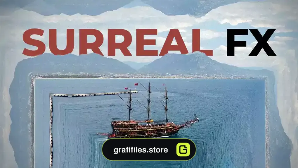 پروژه داوینچی ریزالو افکت بصری سورئال Surreal Mirror Effects