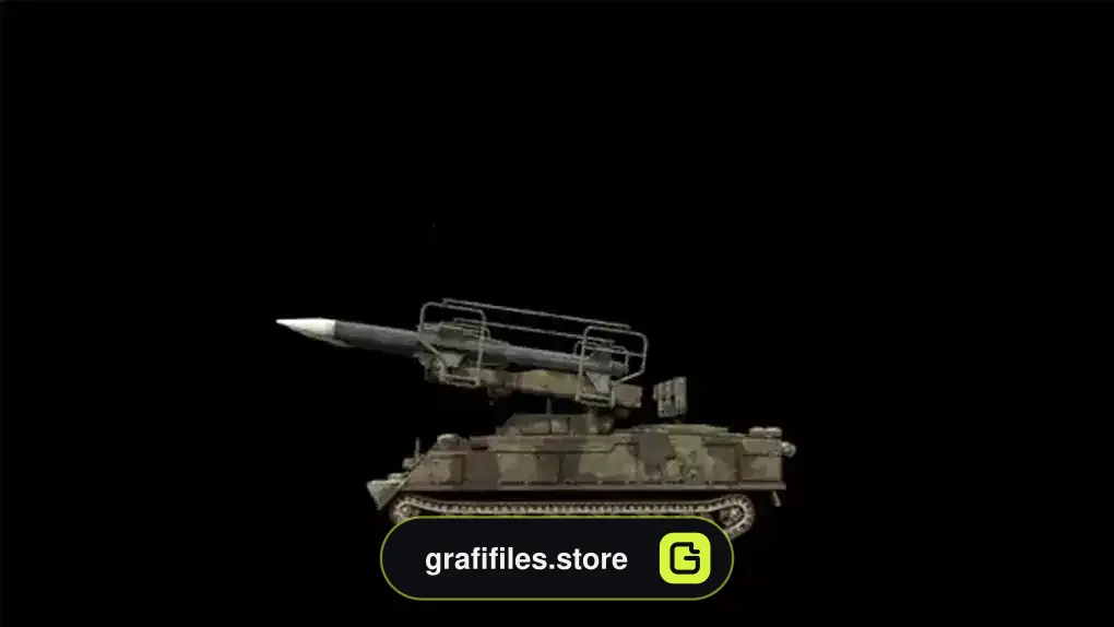فوتیج موشک نقطه زن Tank Missiles