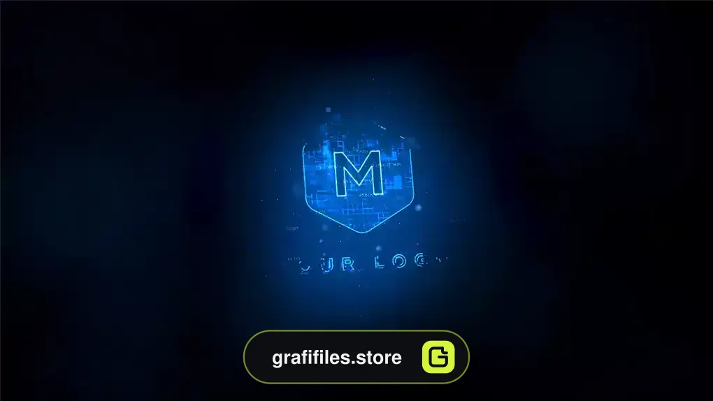 پروژه پریمیر لوگو تکنولوژی Tech Logo 2