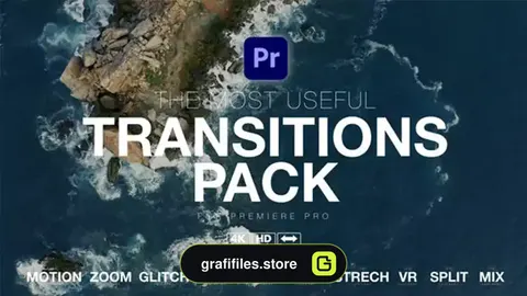 ترانزیشن پریمیر کاربردی The Most Useful Transitions Pack for Premiere Pro