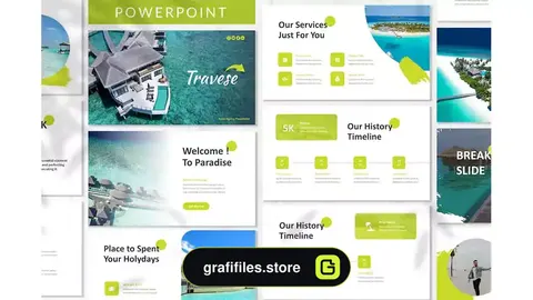 قالب پاورپوینت کسب و کار Travese