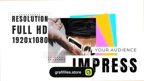 پروژه پریمیر تیزر تبلیغاتی Trend Template