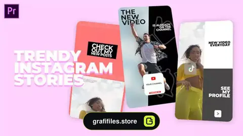 پروژه پریمیر استوری اینستاگرام Trendy Instagram Stories