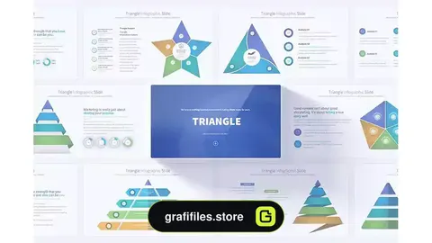 قالب پاورپوینت اسلاید اینفوگرافیک