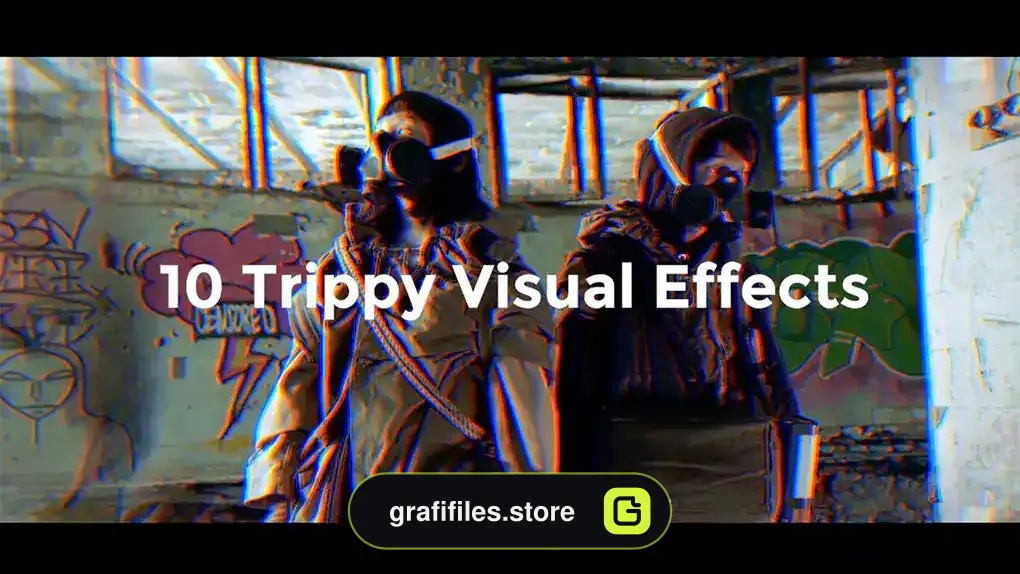 دانلود 10 پریست پریمیر افکت توهم Trippy Visual Effects