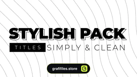 پروژه پریمیر تایتل تایپوگرافی Typography Titles