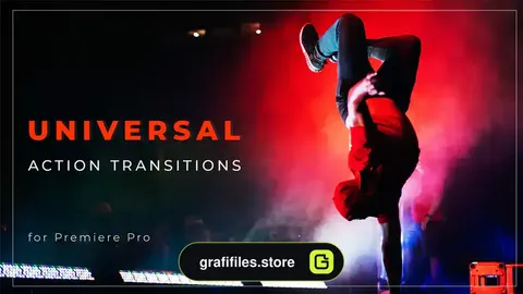 ترانزیشن پریمیر اکشن Universal Action Transitions