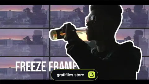 پروژه پریمیر وله شهری با افکت فریز فریم Urban Freeze Frame Opener