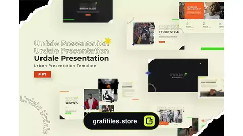 قالب پاورپوینت Urdale - Powerpoint Template