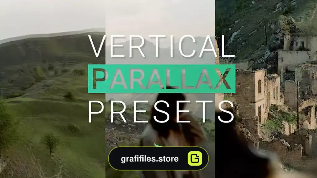 پریست پریمیر پارالاکس عمودی Vertical Parallax Presets