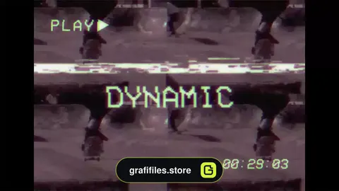 پروژه پریمیر اسلایدشو VHS Style Slideshow Opener
