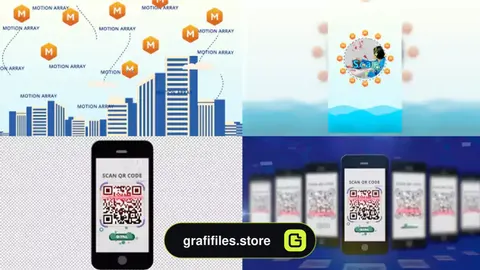 پروژه پریمیر اینترو Visual QR Code Intro