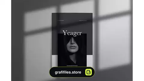قالب ایندیزاین بروشور Yeager - Brochure Template Indesign