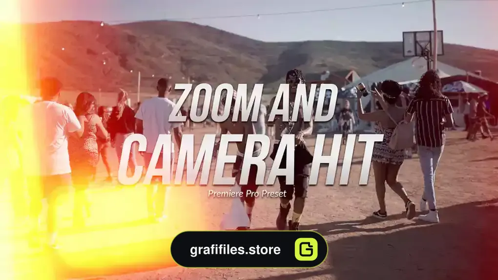 پریست پریمیر بزرگنمایی دوربین Zoom And Camera Hit