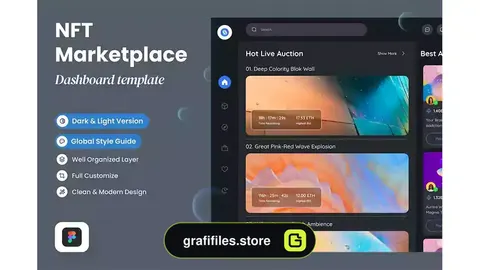 داشبورد بازار NFT