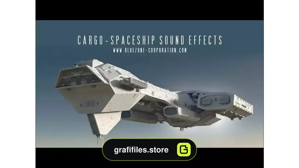 افکت صوتی سفینه فضایی Cargo Spaceship Sound Effects