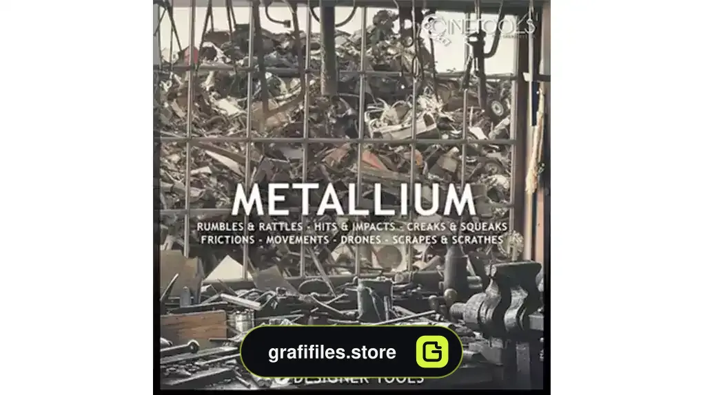 افکت صوتی صدا های فلزی Cinetools Metallium