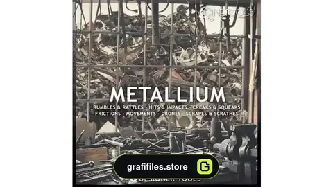 افکت صوتی صدا های فلزی Cinetools Metallium