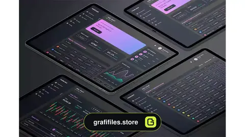رابط کاربری داشبورد مدیریت بازرگانی