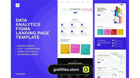 لندینگ پیج آنالیز دیتا